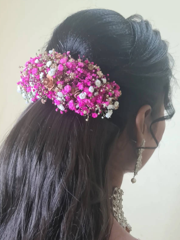 Hair styling work